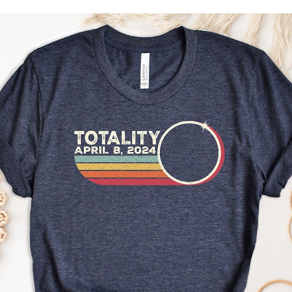 American Totality, Total Solar Eclipse Shirt, 2024 Solar Eclipse Gift, Retro Vintage Eclipse, Solar Eclipse Souvenir, North America Eclipse