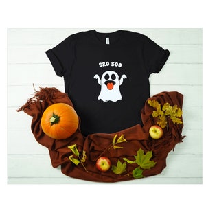 Bro Boo Halloween Toddler Tee, Halloween Toddler Tee, Spooky Season Kids Shirt, Halloween Funny Ghost Shirt, Retro Boys and Girls Shirt