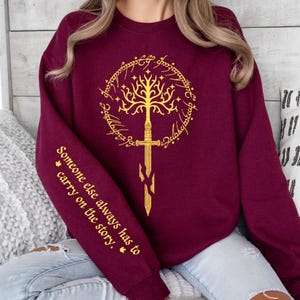 Nerdy Gifts, Fantasy Gifts  with Sleeve  Sweatshirt,  Broken Blade Hooded,  Unisex Shirt,