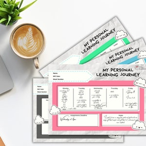 Weekly Learning Planner: Printable Tracker for Language & Skills (PDF)