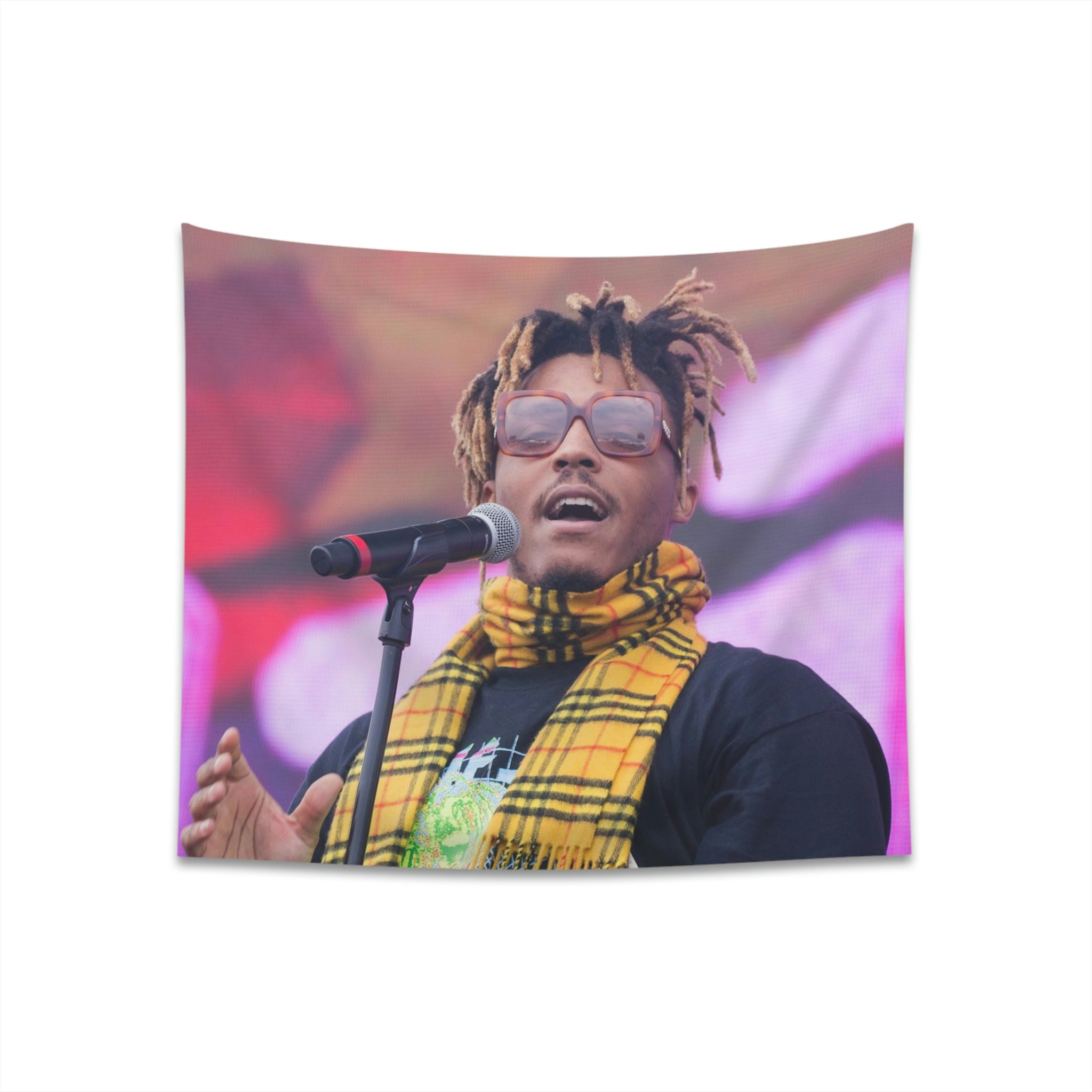 Juice WRLD Tapestry Poster Alternative Hanging Fabric Wall Etsy