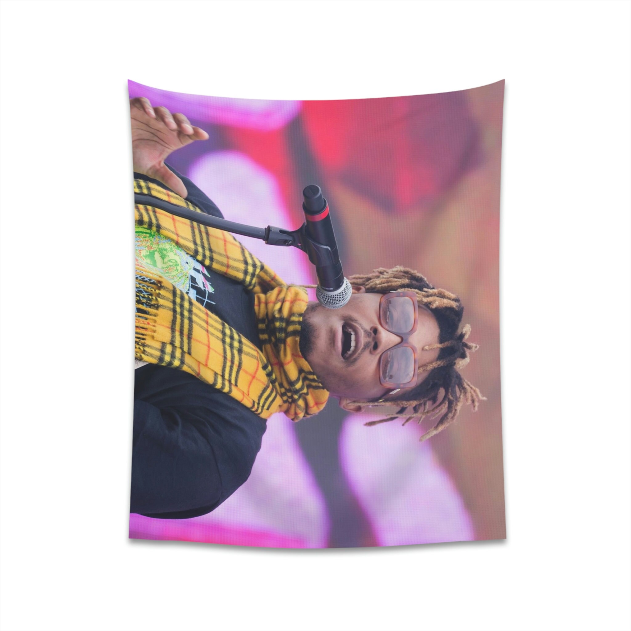 Juice WRLD Tapestry Poster Alternative Hanging Fabric Wall Etsy