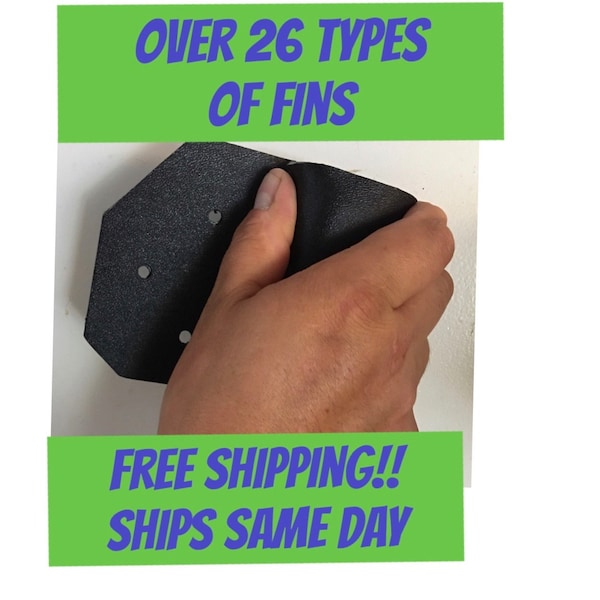 Fin grip California featureless grip wrap shark fin  kydex  deco  CA NY