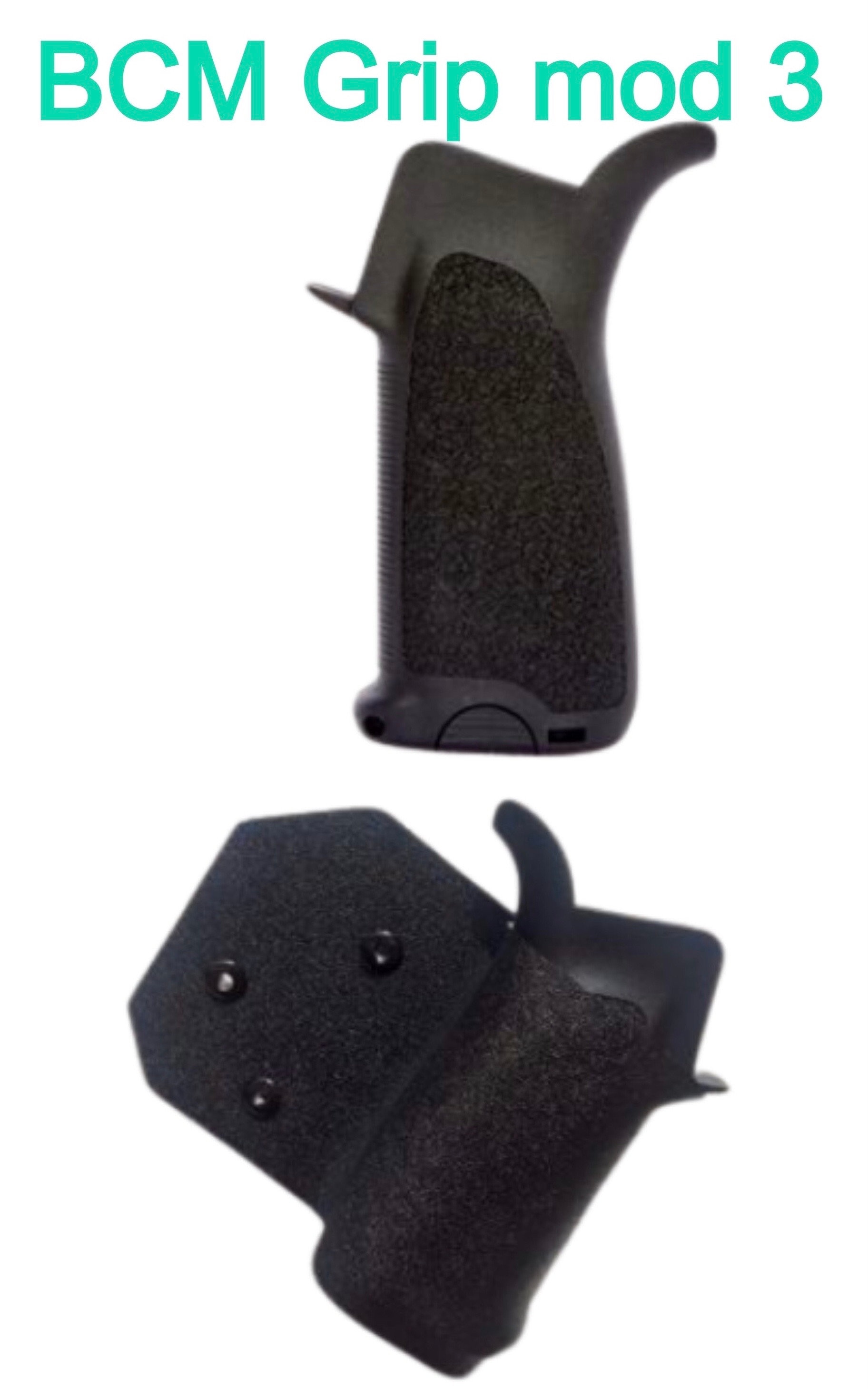 Fin Grip California Featureless Grip Wrap Shark Fin Kydex Deco CA NY Etsy