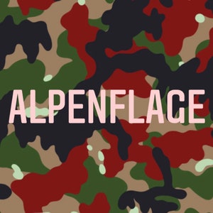 alpenflage rattlecan spray paint stencil • two sets