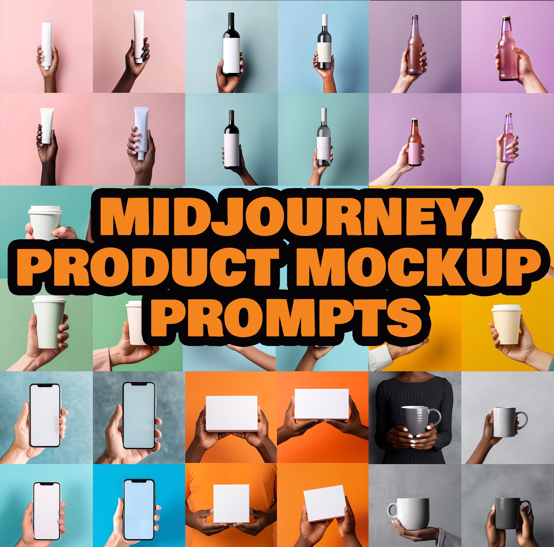 Product Midjourney Prompt Product Mockup Prompt AI Art Best Etsy