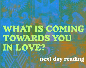 Love Tarot Reading | Three Card Spread, PDF (Next Day)