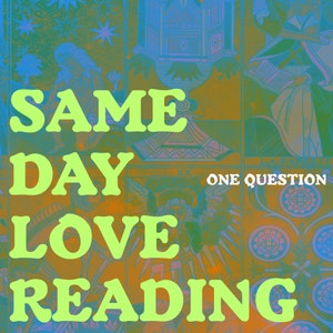 Same Day Love Reading | Intuitive Love Reading | Tarot Card Reading | Same Day Delivery