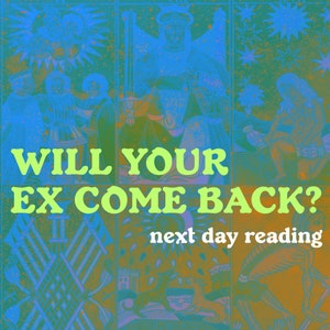 Wird dein Ex zurückkommen? | Liebeslese | Tarot Kartenlegen | Lesung am nächsten Tag |Ex Partner Love Reading