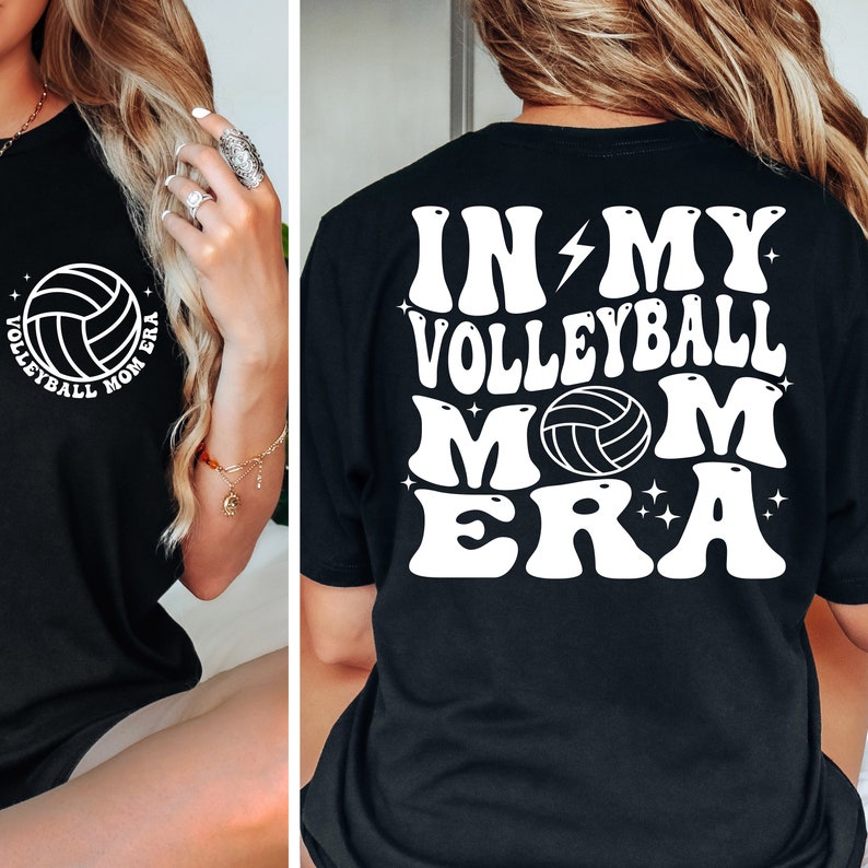 In My Volleyball Mom Era SVG PNG Volleyball Mom SVG Volleyball Svg Mom ...