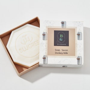 GRAND OPENING - Blugree Natural hand soap ( Donkey Milk ) Soap Gift  for Men/Women-Natural Bar Soap Gift