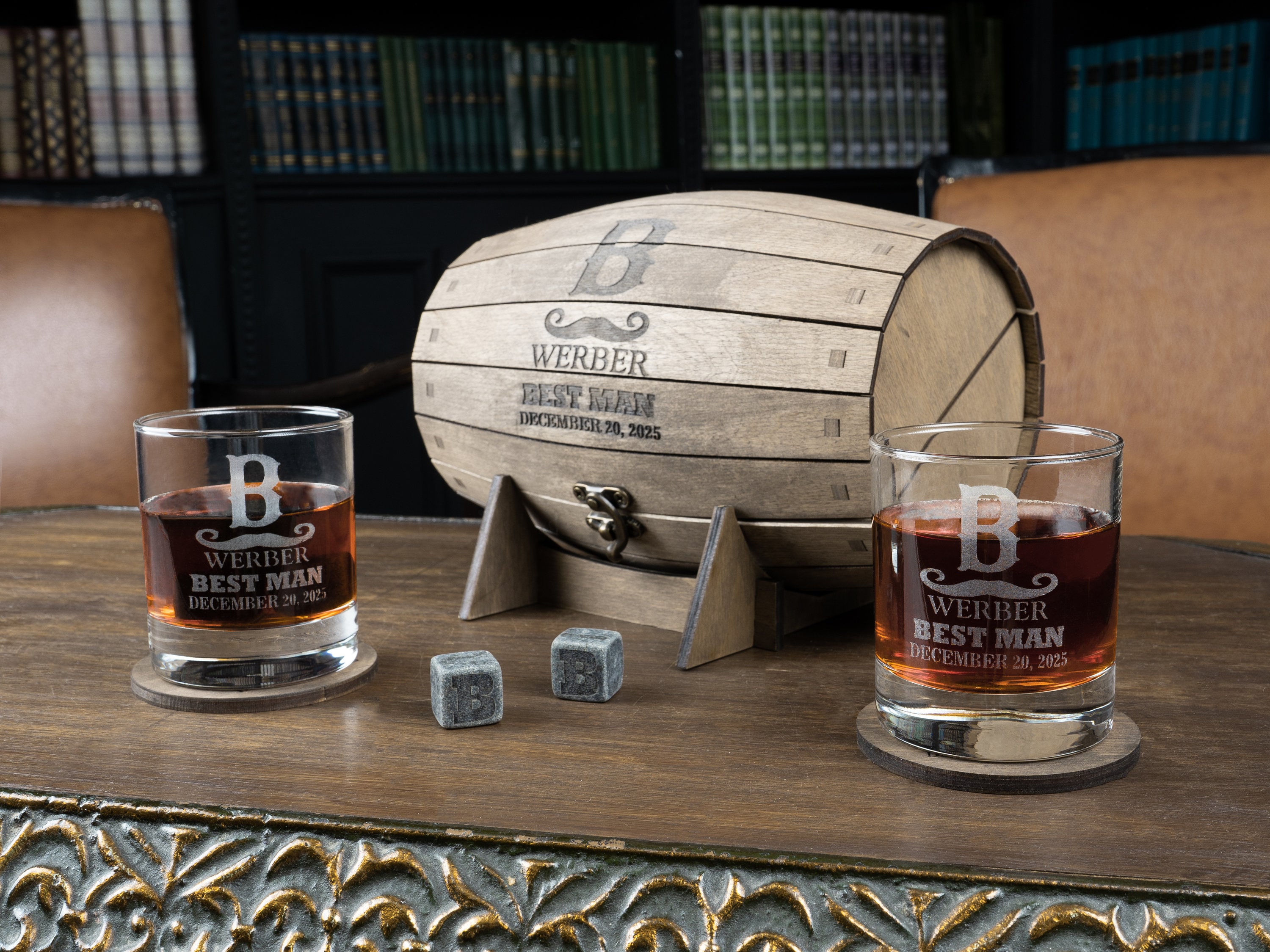 Personalized Whiskey Barrel Kit