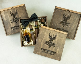 Groomsmen Gift Box Large Personalized Best Man Proposal Idea