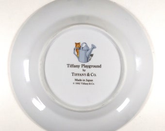 Tiffany Playground 3-piece China Set Bowl Cup & Plate for Baby