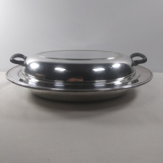 F.B. Rogers Silver Co. シルバー脚付きビュッフェサーバー F.B. Rogers Silver Co. シルバー脚付きビュッフェサーバー FB Rogers