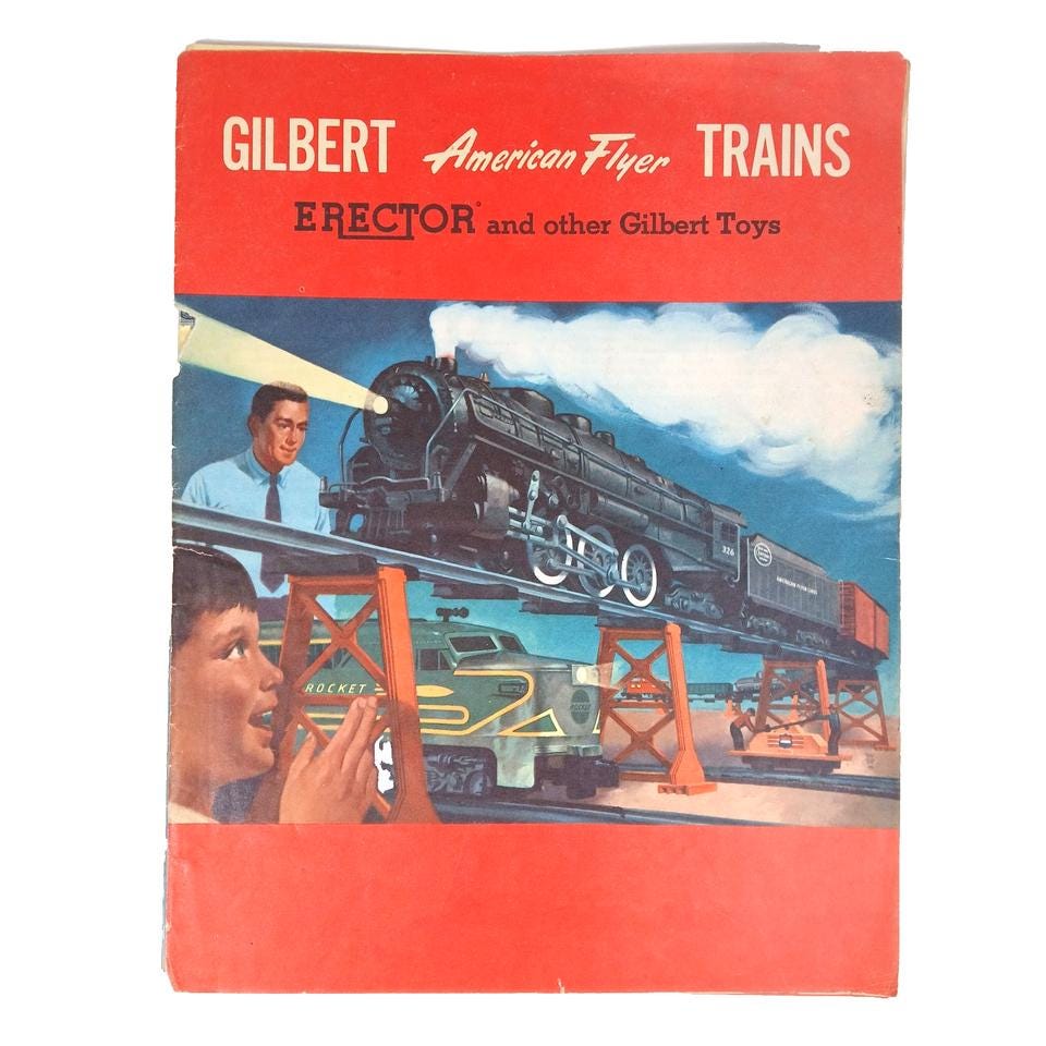 Gilbert American Flyer Train Set - Etsy