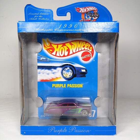 Hot Wheels Purple Passion 30th Anniversary 1990 Authentic