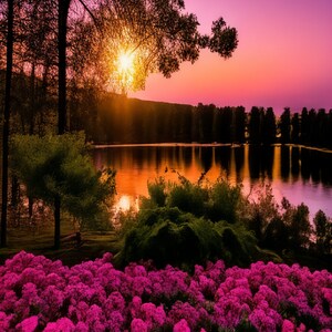 Carolina Sunset on the River