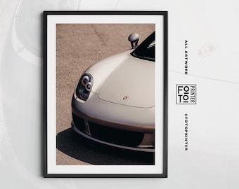 Porsche Print! Carrera Lamborghini Print, Hypercar Poster, Kultige Auto Kunst, Automobil Poster, Auto Fotografie Druck (Digitaler Download)