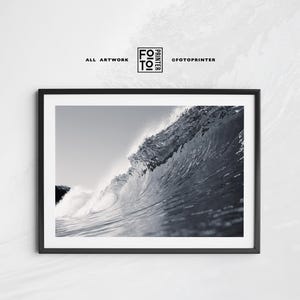 Wave Photography Print! Coastal Decor, Ocean Wall Art (Digital Download)