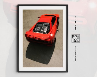 フェラーリ ポスター | F40 ポスター #9101.0 | フェラーリ 壁飾り