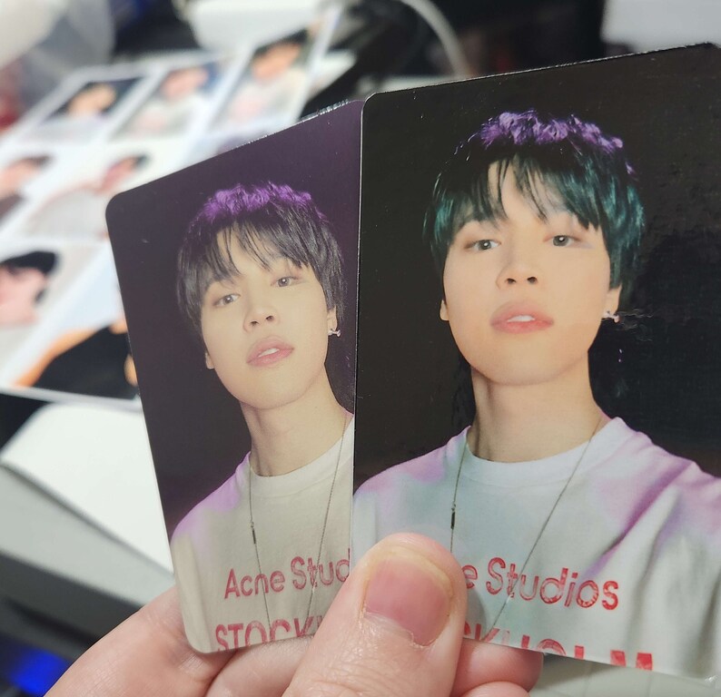 Jimin FACE Lucky Draw Powerstation Photocards Jimin M2U Etsy