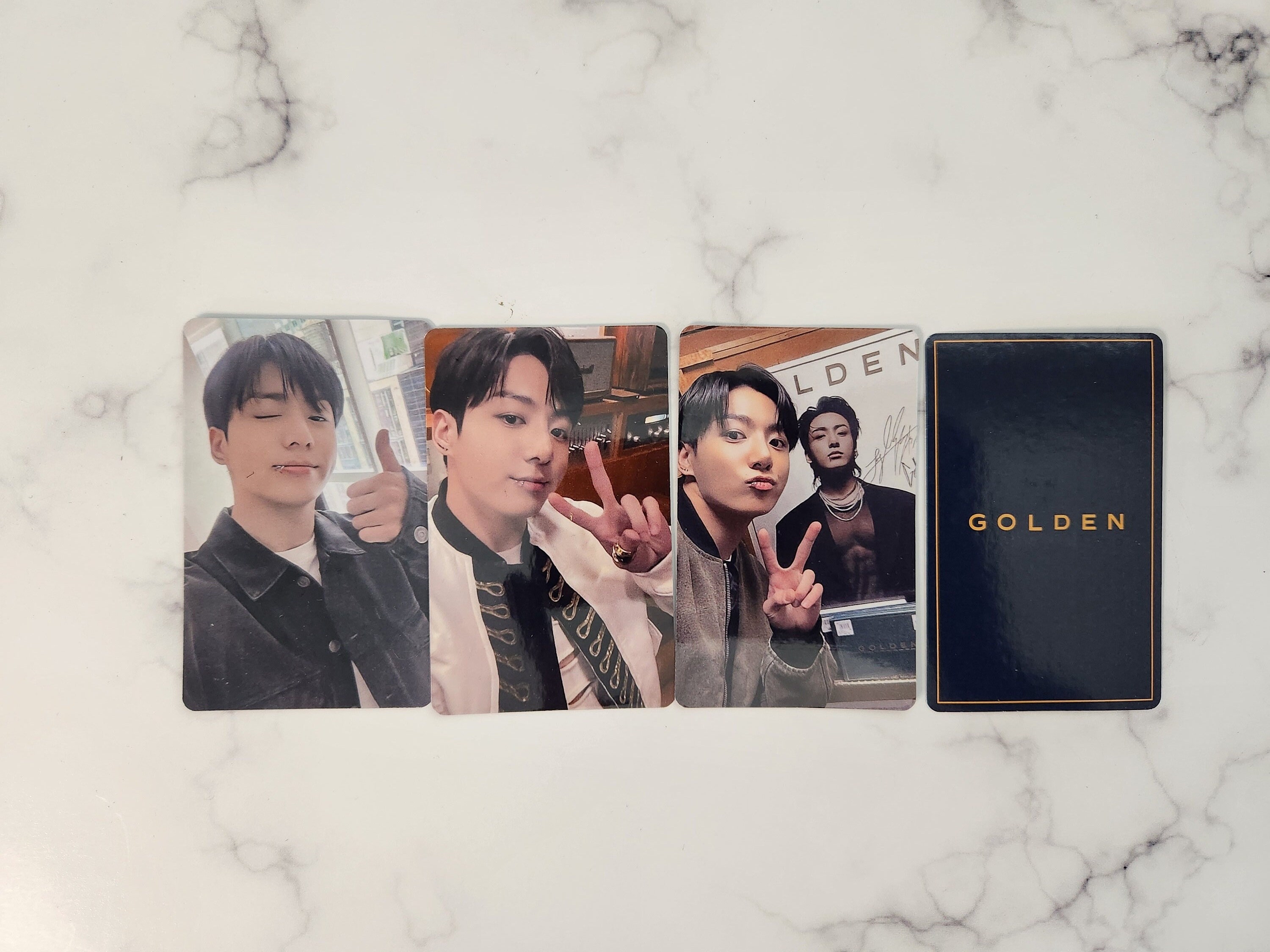 Fan-made Replica Jungkook Golden Powerstation Lucky Draw
