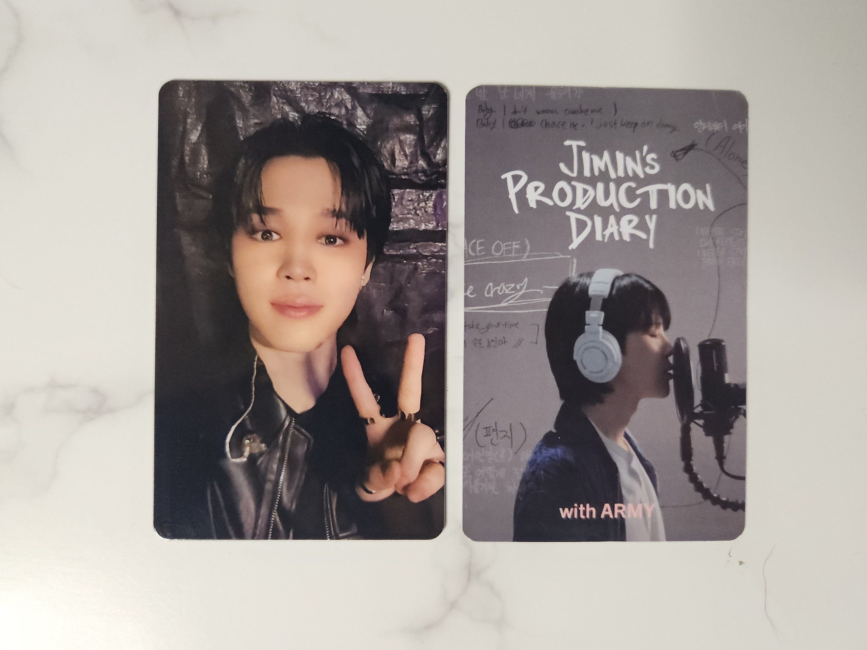 Fan-made Replica Jimin's Production Diary Fanmeet PC Jimin