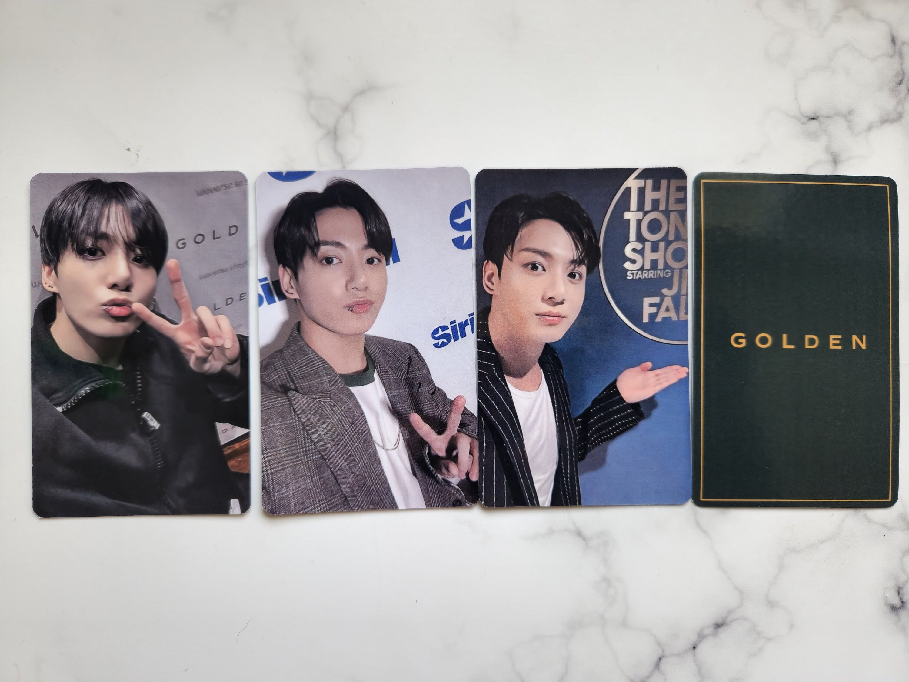 BTS JUNGKOOK グクGOLDEN soundwave ラキドロ4種
