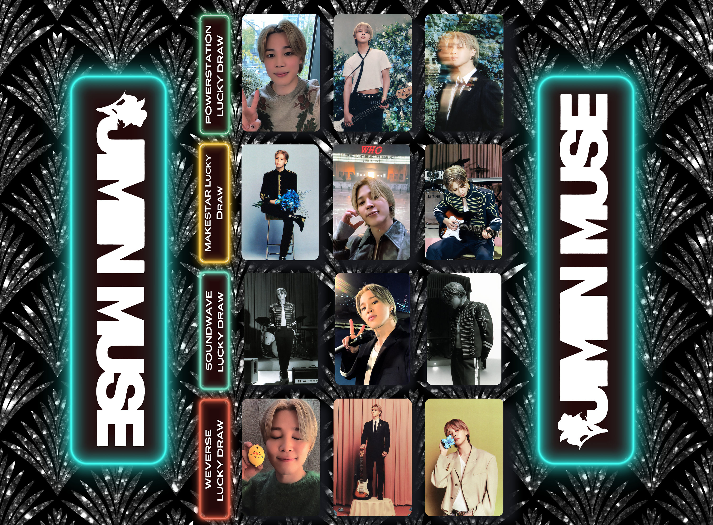 JIMIN 'MUSE' LUCKY DRAW SET