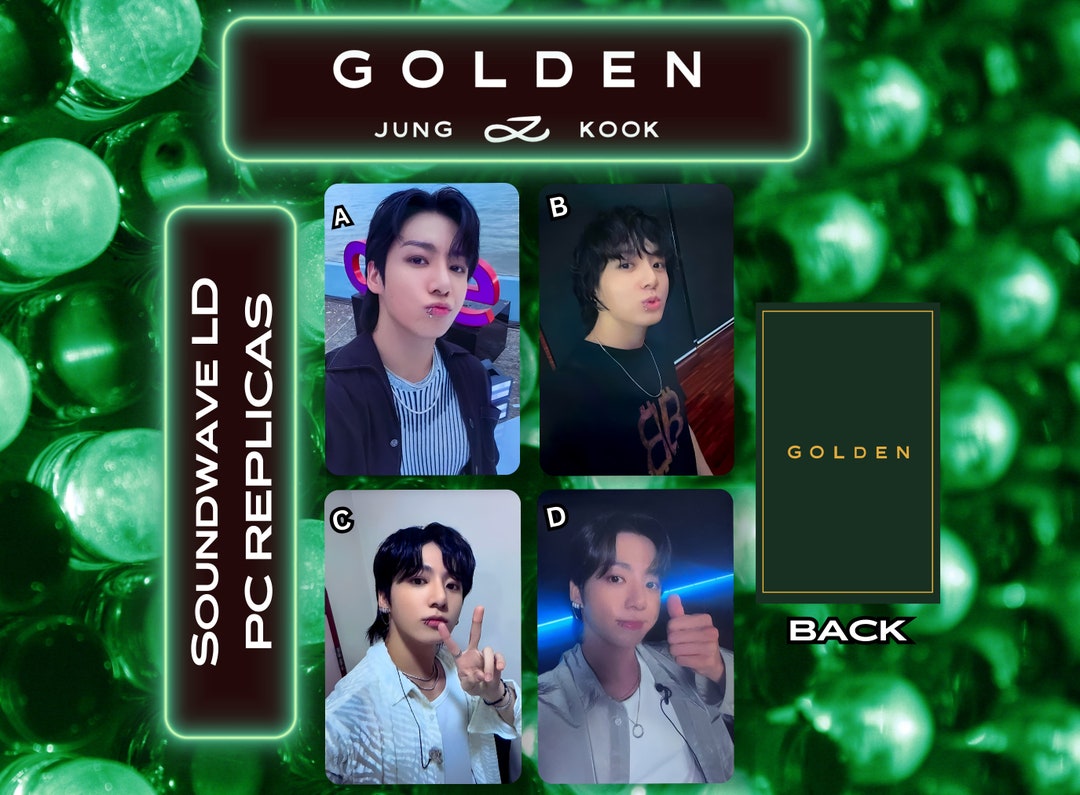 BTS JUNGKOOK GOLDEN SOUNDWAVE ラキドロ4種セット