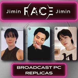 Jimin FACE Ausstrahlung PC Jimin Fotokarte Jimin Face Fotokarte Replik Jimin Fotokarte
