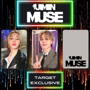 Fan-Replik Jimin Muse Photocard Store Exclusive lcd, Jimin Photocard Jimin ct jimin muse k-pop Photocard