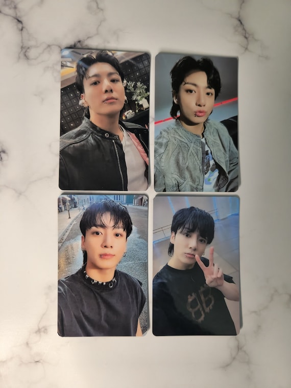 Fan-made Replica Jungkook Golden Lucky Draw Photocards