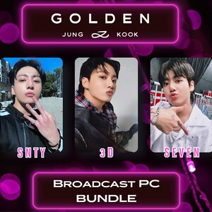 Jungkook Golden Photocard, Jungkook Broadcast Photocards jungkook broadcast pc-bundel zeldzame replica fotokaart onofficiële jk-fotokaart