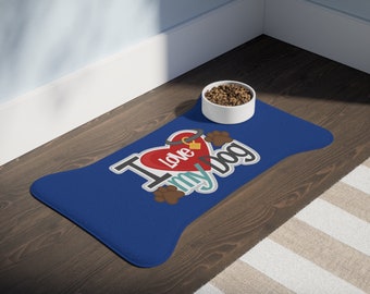 Me encantan las alfombrillas de alimentación para perros