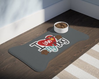 Me encantan las alfombrillas de alimentación para perros