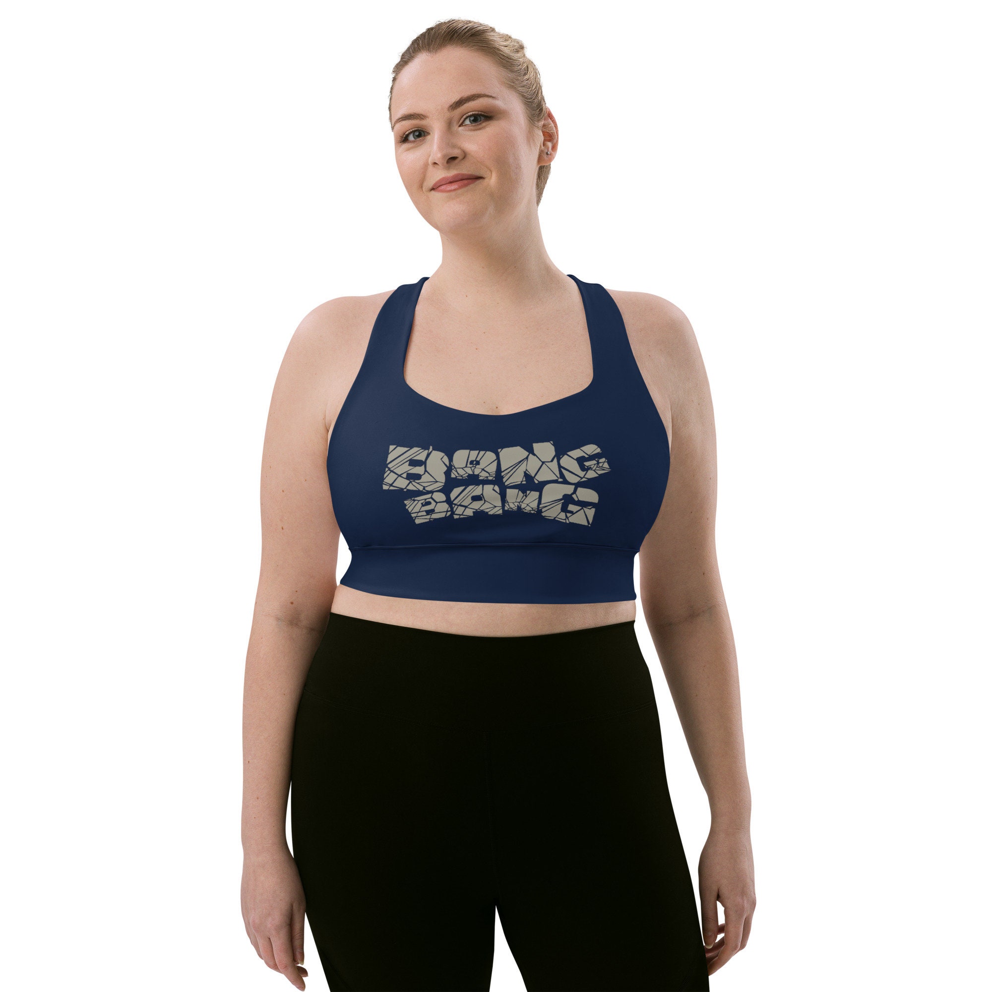 Black Sports Bra for Yoga Gym Merino Wool Cupless Fitness Training Bra  Organic Sustainable Underwear for Women 160gsm 