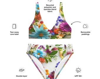 High-Waisted Bikini, XS - 3XL