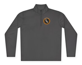 Unisex Pullover mit Viertel-Reißverschluss