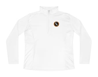 Damen Viertel-Zip Pullover