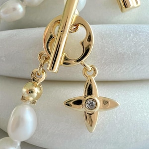 Geknotete Süßwasserzuchtperlenkette, klassische einreihige Perlenkette für Hochzeiten, elegantes Perlengeschenk für Sie, 6 mm 8 mm Bild 15