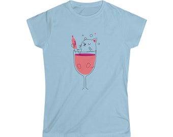 Wine Cat T-shirt