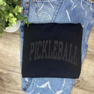Pickleball Puff Print Sweatshirt, Gift for Pickleballer