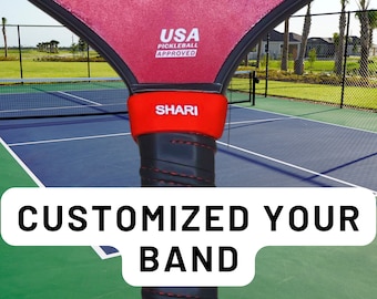 Custom Pickleball Band, Personalize your Paddle, Custom band, custom paddle band, custom tennis, custom grip, Sport accesories