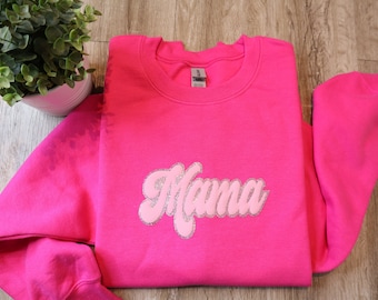 Mama Sweatshirt, Mama Sweatshirt, Weihnachtsgeschenk für Mama, Mama Geburtstag Geschenkidee, Geburtstagsgeschenk für Mama.