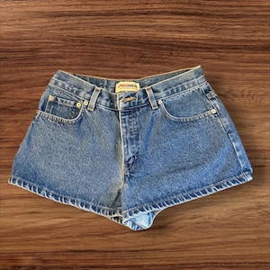 intage LondonJean Classic Denim Shorts - Medium Wash