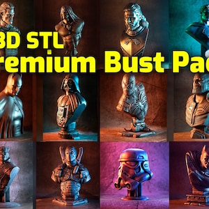 3D Printer Premium Bust Stl Files For 3D Printing