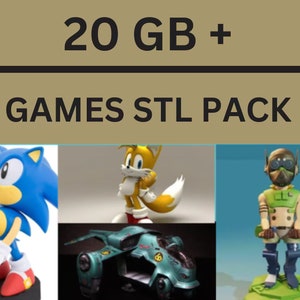 3D Printer Files Games Stl Files For 3D Printing