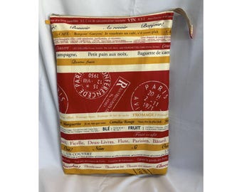 Scroll Frame Cross Stitch and Q-Snap Bag